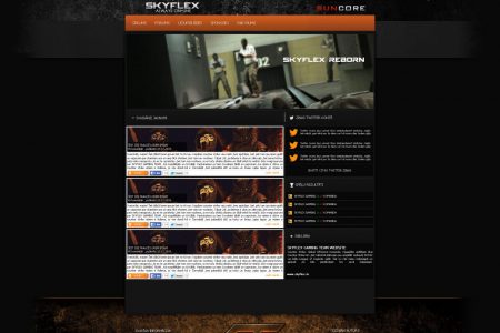 SKYFLEX web design