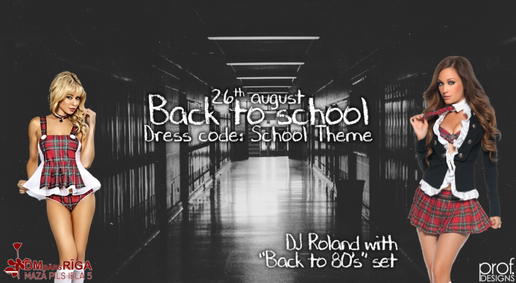 Back to School poster