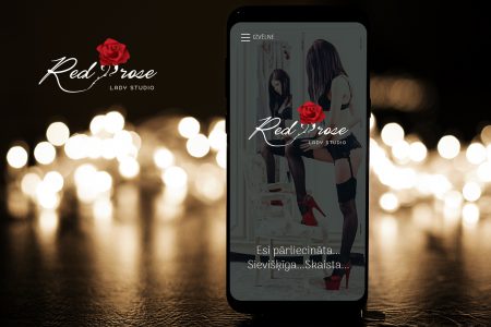 Dance studio “Red Rose” website development