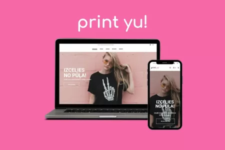 Full-cycle PRINTYU Website Development and Design